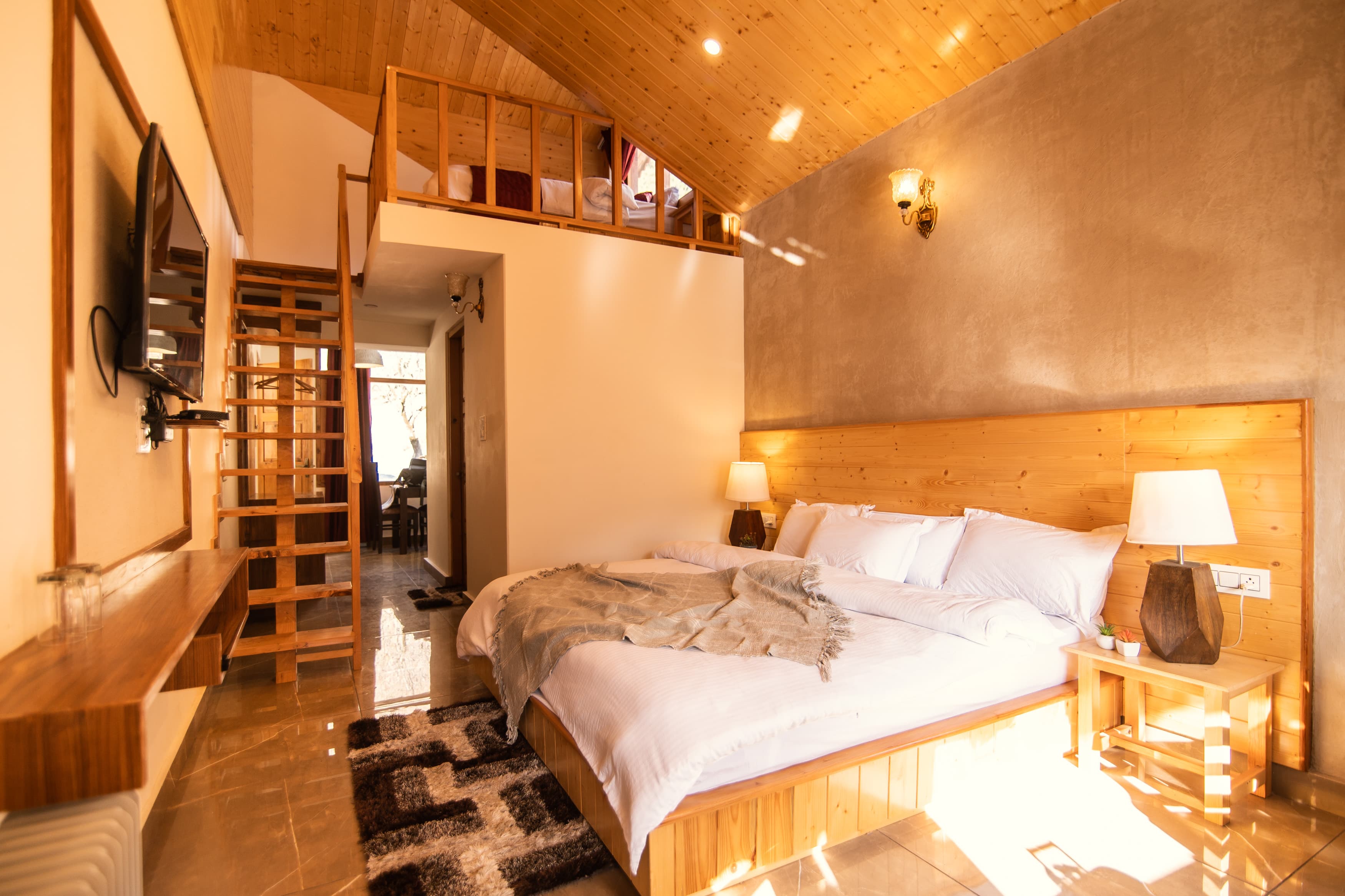 Golden hour panorama